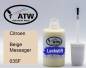 Preview: Citroen, Beige Messager, 035F: 20ml Lackstift, von ATW Autoteile West.